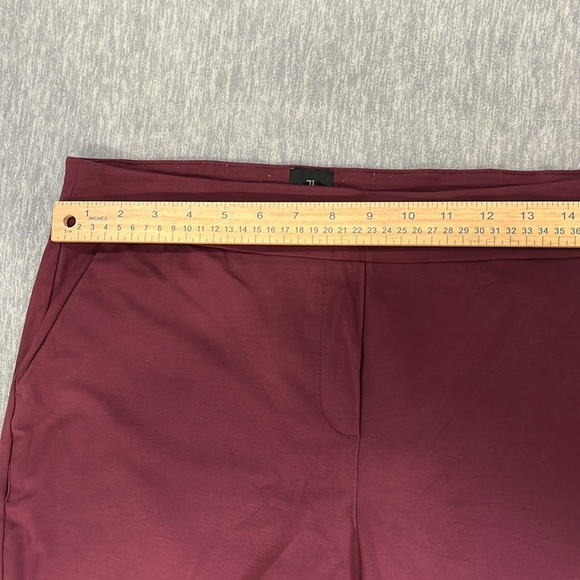 Jules & Leopold Deep Red Trousers size L - Picture 4 of 8